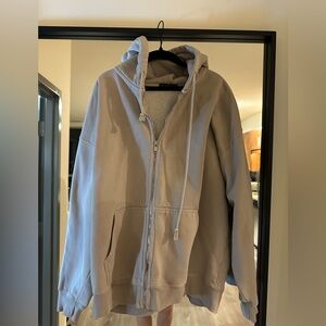 Brandy Melville light tan Christy hoodie